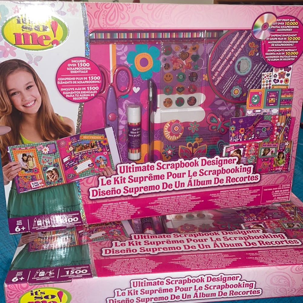 Its So Me Ultimate Scrapbook Designer Kit With CD 26196 New In Box
